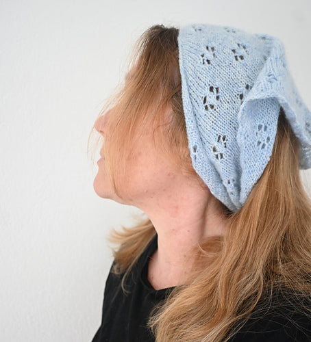 Knitting FUNdamentals 2:  Camomille Kerchief- Saturdays 11:30 - 1:00, 7/11 and 7/18