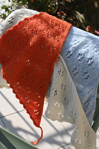 Knitting FUNdamentals 2:  Camomille Kerchief- Wednesdays 4:00 - 6:00 pm, 8/19 and 8/26