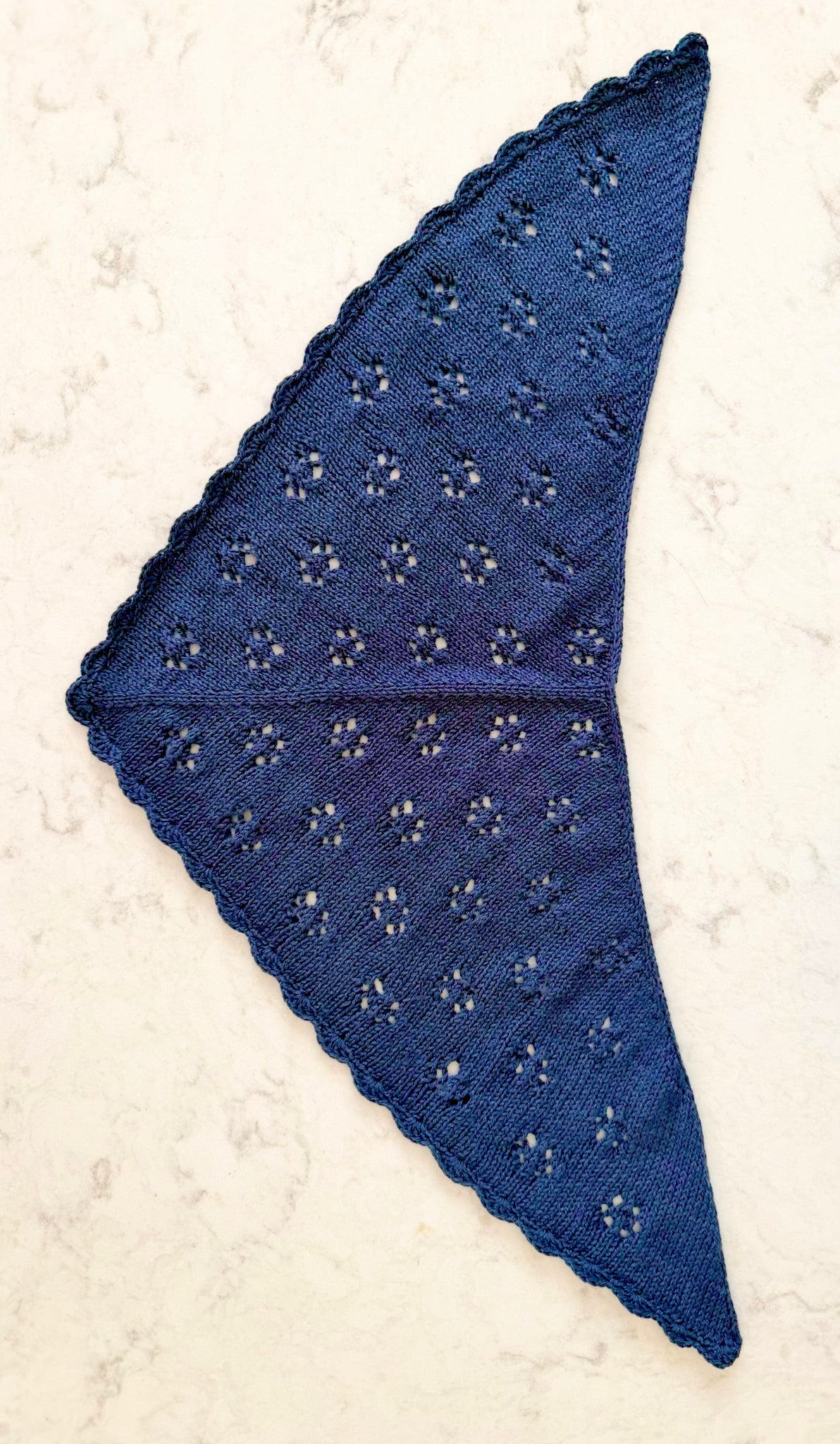 Knitting FUNdamentals 2:  Camomille Kerchief- Wednesdays 4:00 - 6:00 pm, 8/19 and 8/26