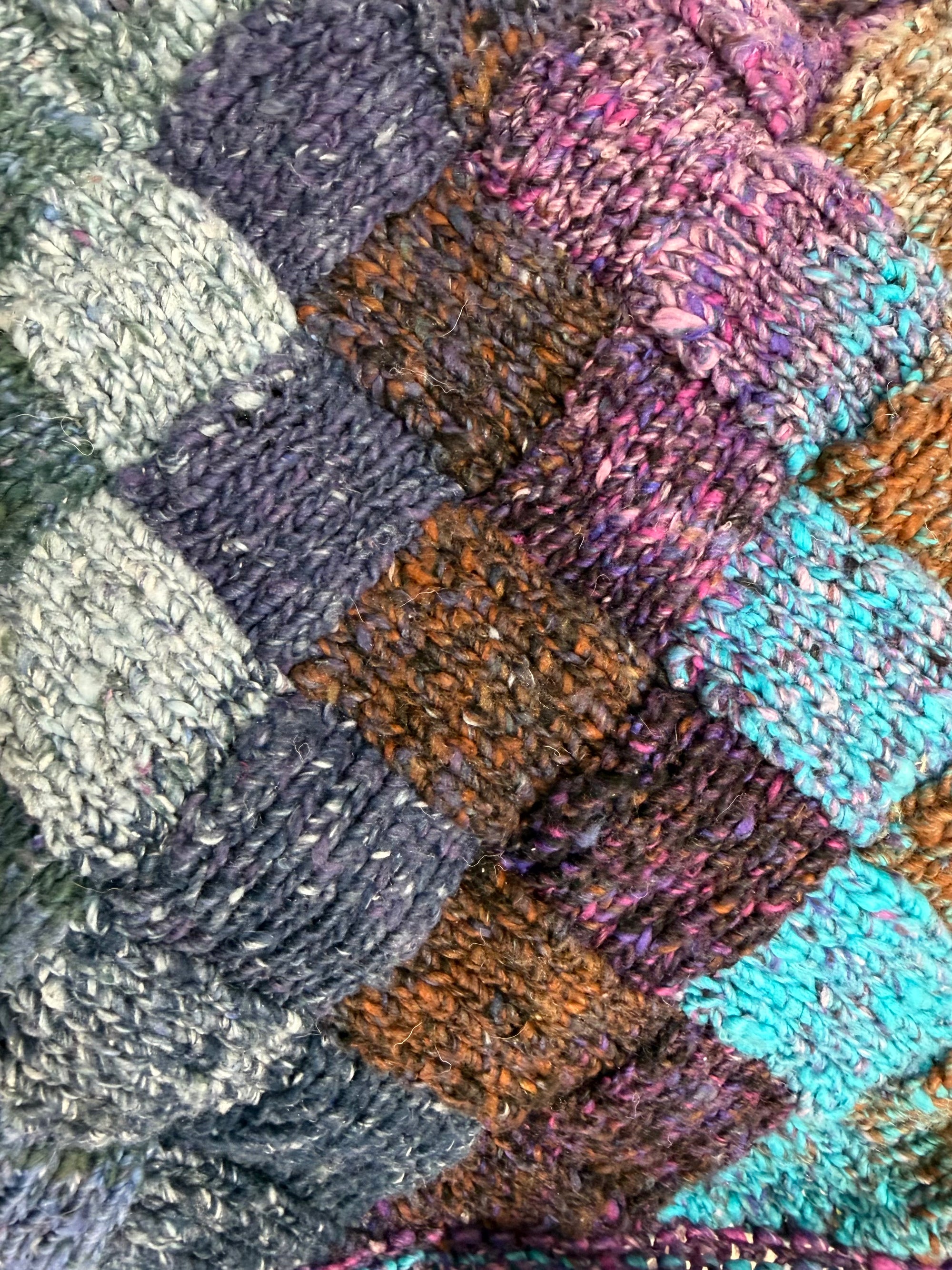Knitting FUNdamentals 3: Learn to Knit Entrelac! Saturdays 2:00 - 4:00 pm, 9/19 and 9/26