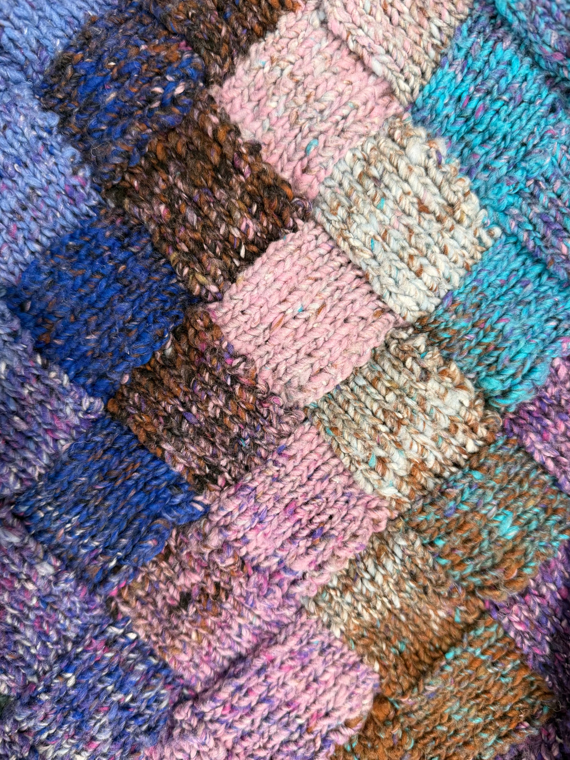 Knitting FUNdamentals 3: Learn to Knit Entrelac! Saturdays 2:00 - 4:00 pm, 9/19 and 9/26