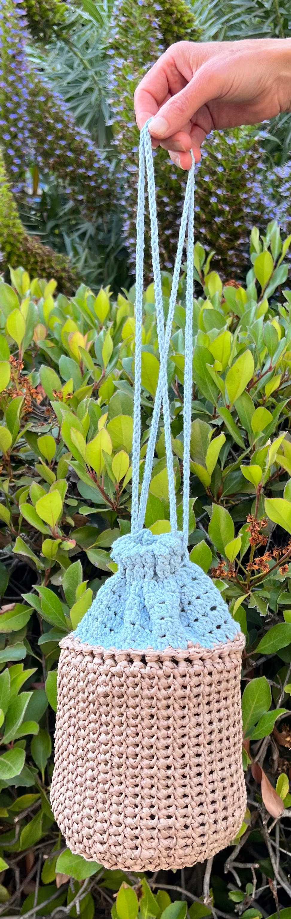 Crochet FUNdamentals 3:  Chibi Drawstring Bag - Saturdays 11:30 - 1:00  7/11 and 7/18