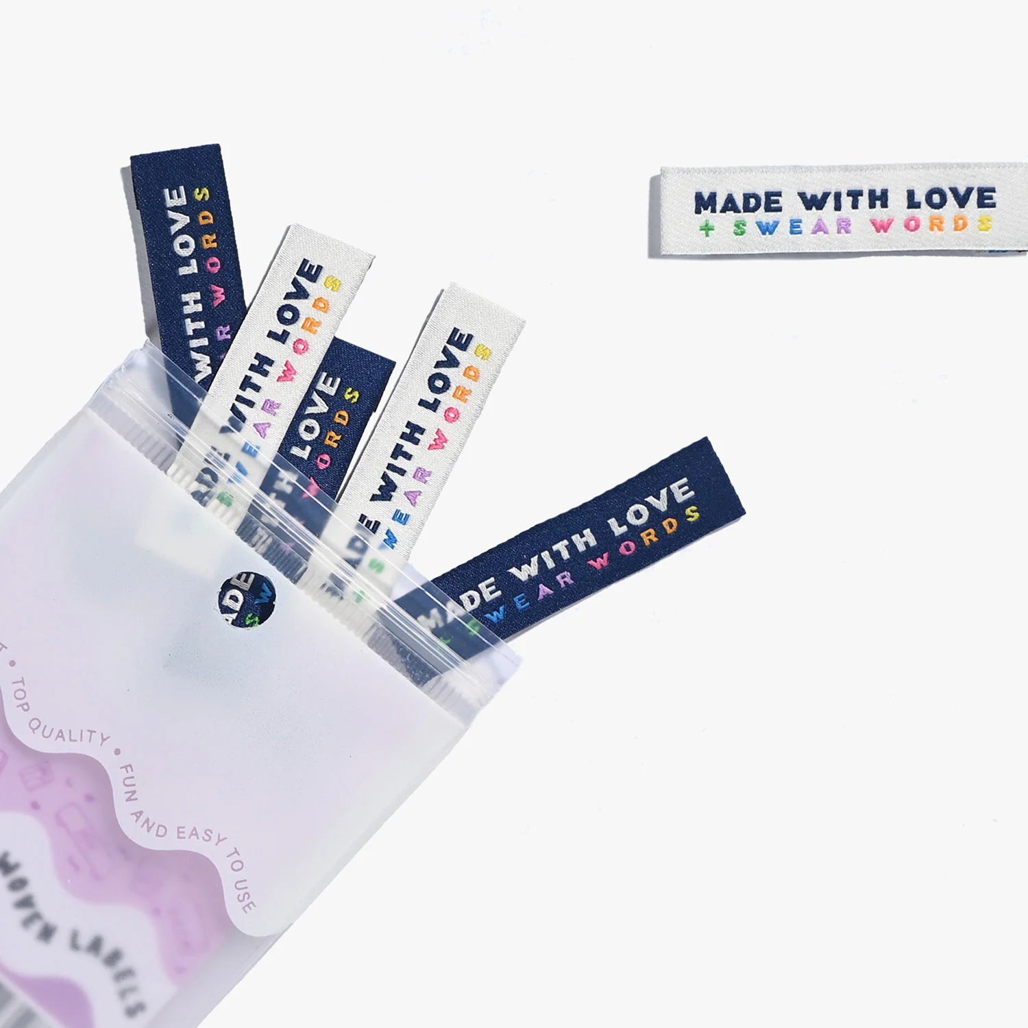 Kylie and the Machine Woven Labels
