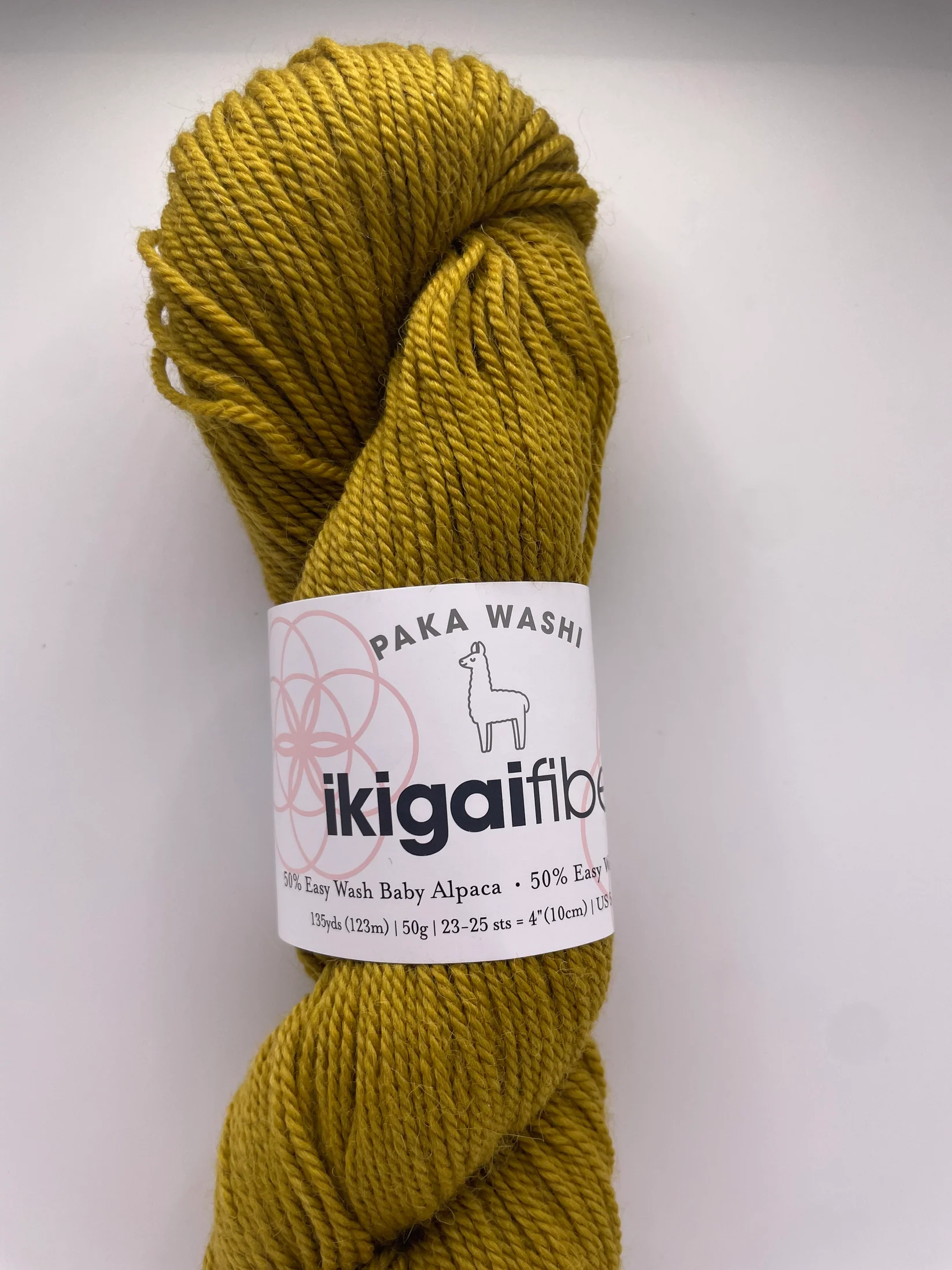 Ikigai Paka Washi Yarn