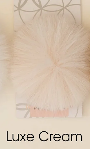 Ikigai Faux Fur Pom Poms