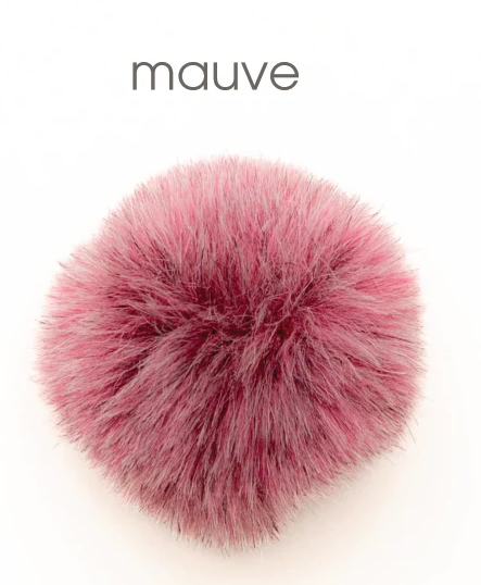 Ikigai Faux Fur Pom Poms