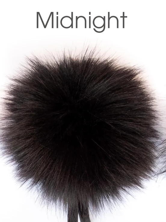 Ikigai Faux Fur Pom Poms