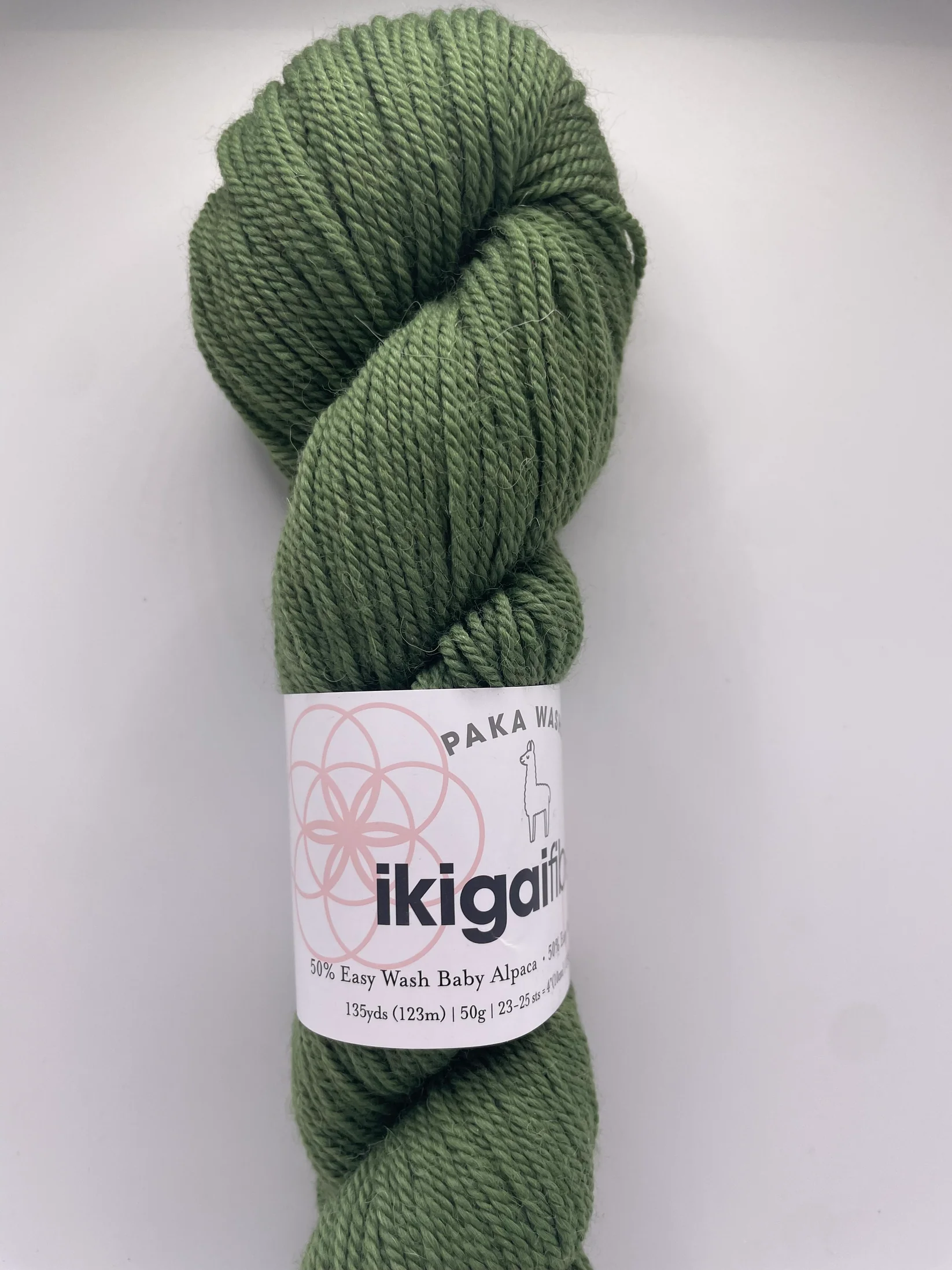 Ikigai Paka Washi Yarn