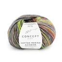 Katia Cotton Merino Rainbow
