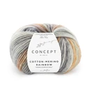 Katia Cotton Merino Rainbow