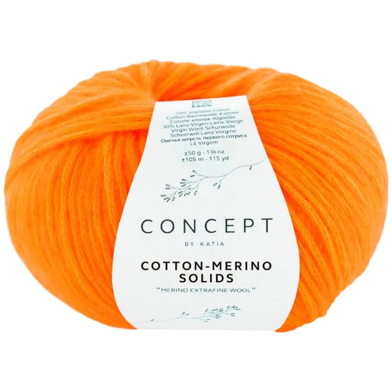 Katia Cotton Merino Solids