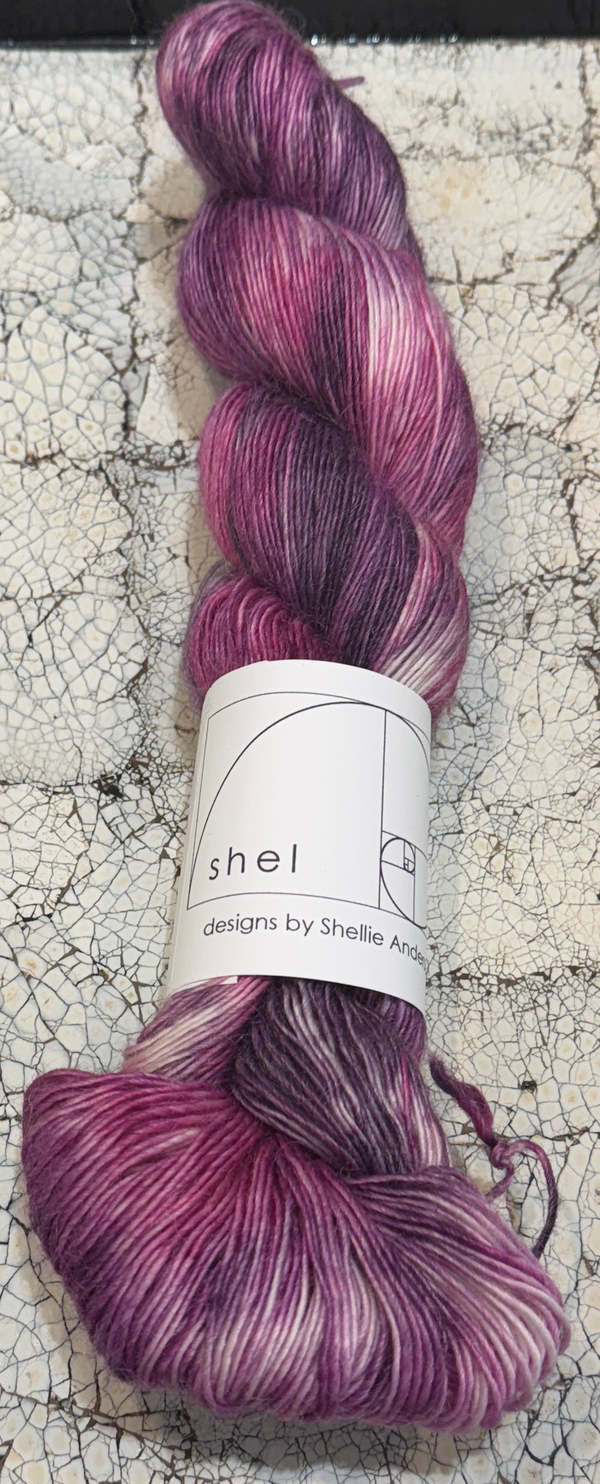 Shel Designs Merino Mohair Singles Hp - Peninsula Flock Knits