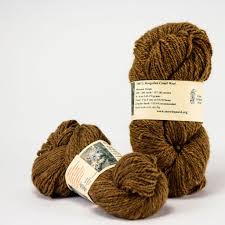 Snow Leopard Trust Brown Camel Wool Yarn - Undyed
